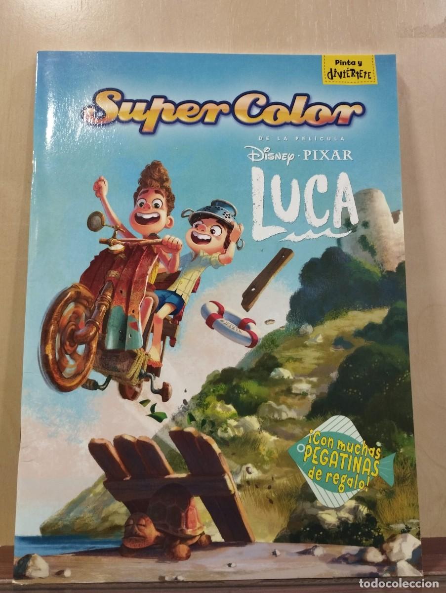Libros de segunda mano: Luca. Supercolor: Libro para colorear con pegatina - Foto 1