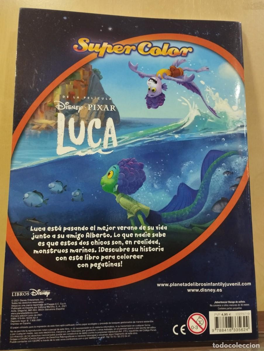 Libros de segunda mano: Luca. Supercolor: Libro para colorear con pegatina - Foto 2
