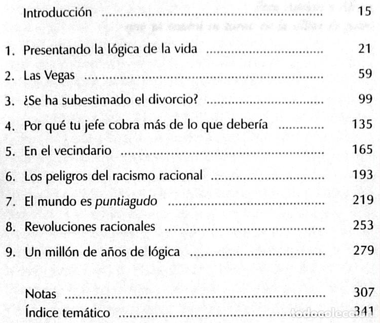 Libros de segunda mano: La l&oacute;gica oculta de la vida - Tim Harford - Foto 4