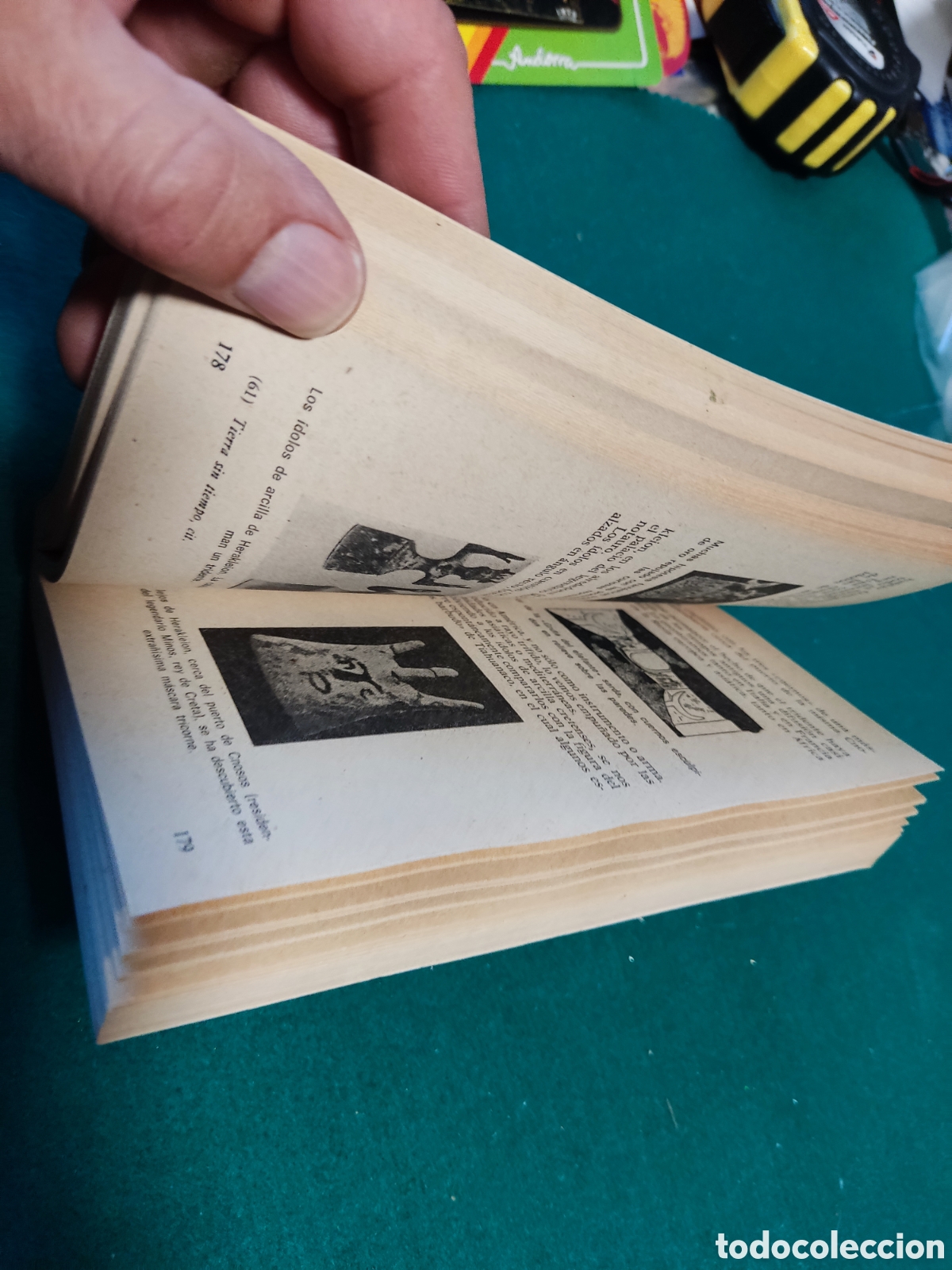 Libros de segunda mano: Libro astronaves en la prehistoria de Peter Kolosimo - Foto 5