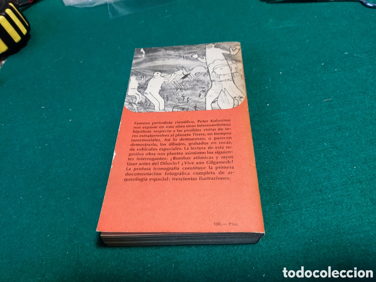 Libros de segunda mano: Libro astronaves en la prehistoria de Peter Kolosimo - Foto 8