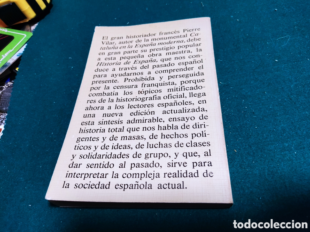 Libros de segunda mano: Libro historia de Espa&ntilde;a de Pierre Vilar - Foto 5