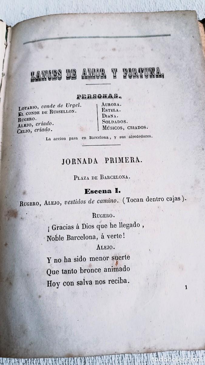 Libros de segunda mano: Lances de amor / Calderon + Los badidos / M. david - Foto 4