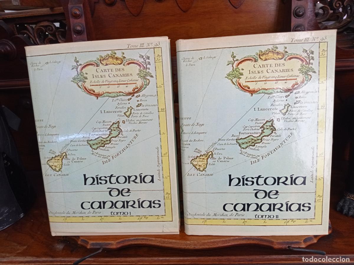 Libros de segunda mano: HISTORIA DE CANARIAS, 2 TOMOS. CUPSA 1978 - Foto 2