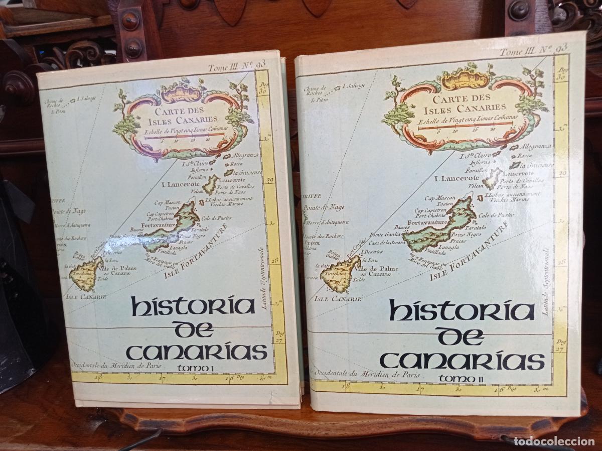 Libros de segunda mano: HISTORIA DE CANARIAS, 2 TOMOS. CUPSA 1978 - Foto 1