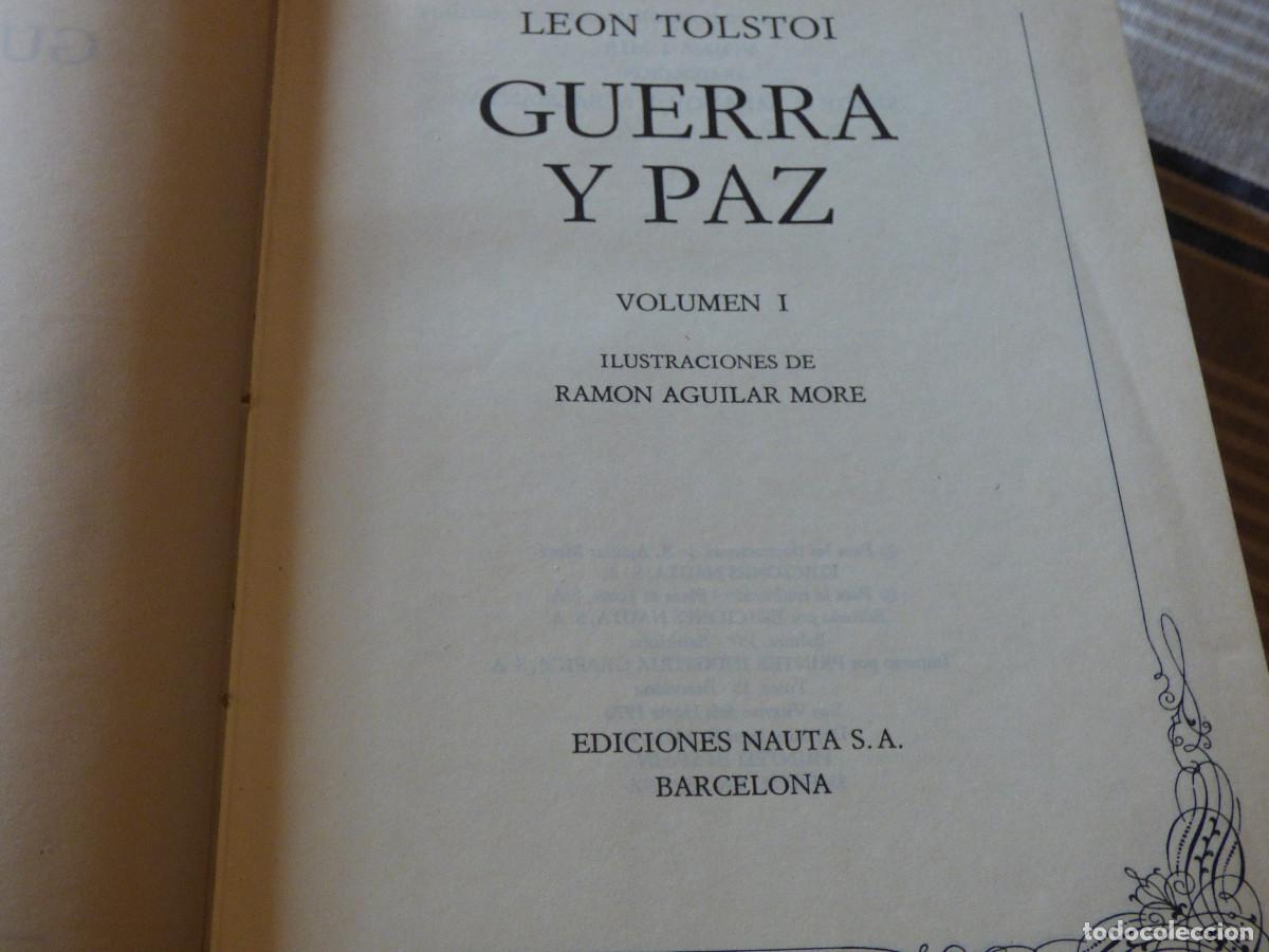 Libros de segunda mano: Guerra y paz,Dos tomos. - Foto 5