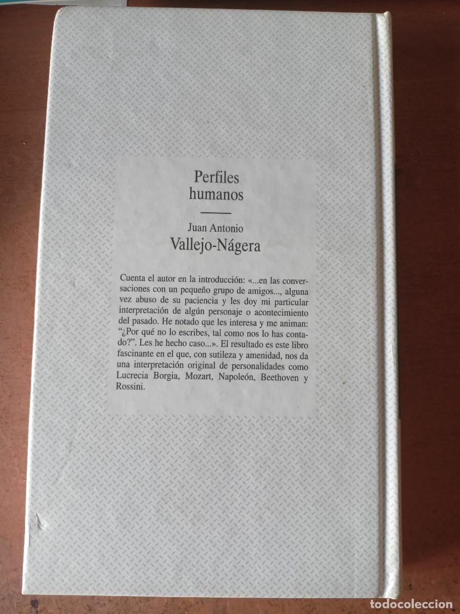 Libros de segunda mano: Perfiles Humanos - Juan Antonio Vallejo-N&aacute;gera - Foto 2