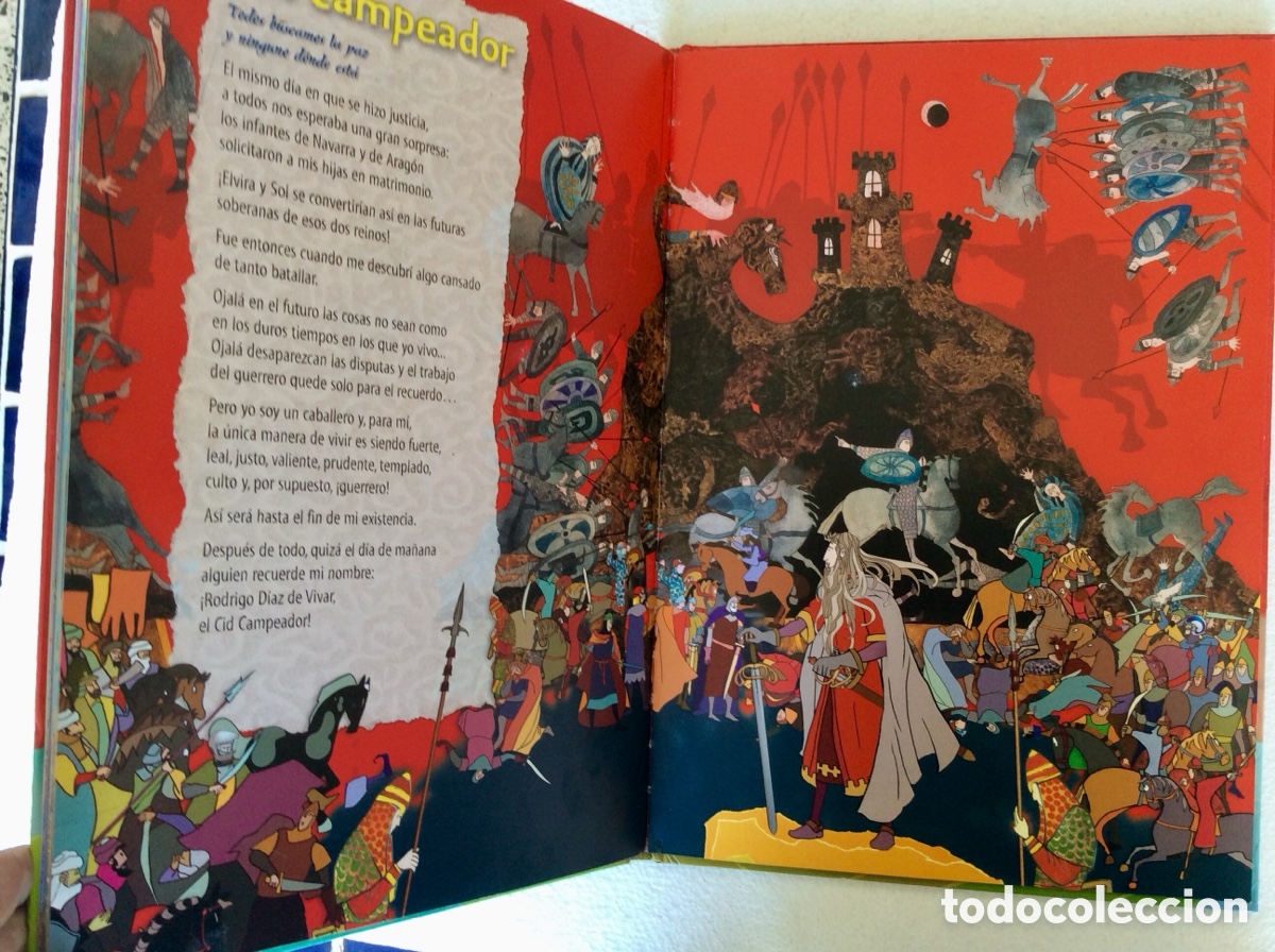 Libros de segunda mano: Las espadas del Cid, Violeta Monreal - 6/9 a&ntilde;os - Foto 6