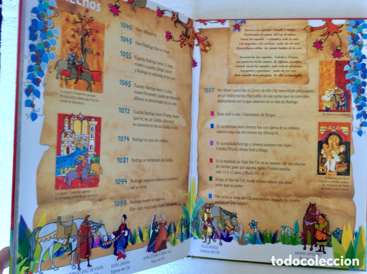Libros de segunda mano: Las espadas del Cid, Violeta Monreal - 6/9 a&ntilde;os - Foto 7