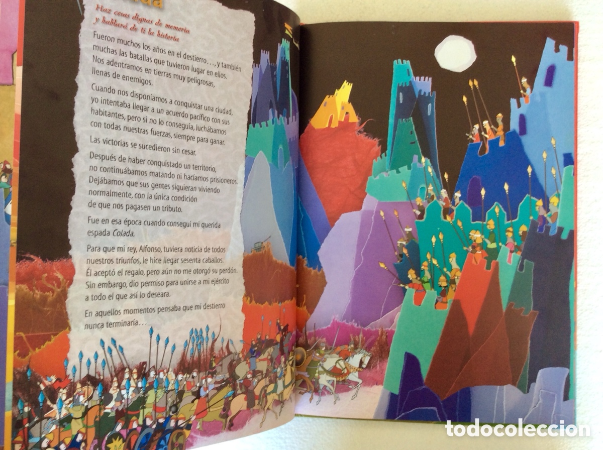 Libros de segunda mano: Las espadas del Cid, Violeta Monreal - 6/9 a&ntilde;os - Foto 8