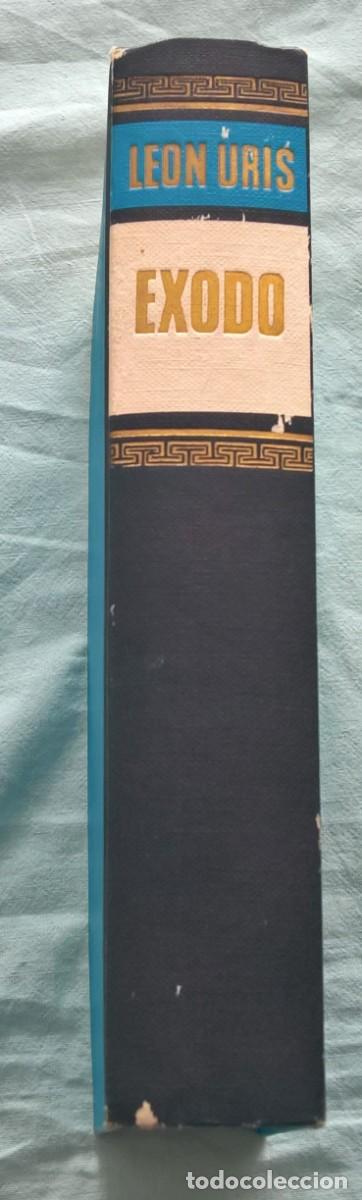 Libros de segunda mano: &Eacute;xodo. Leon Uris. C&iacute;rculo de lectores 1960 - Foto 2