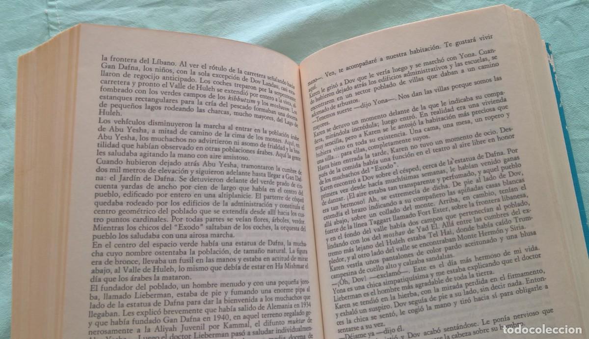 Libros de segunda mano: &Eacute;xodo. Leon Uris. C&iacute;rculo de lectores 1960 - Foto 3