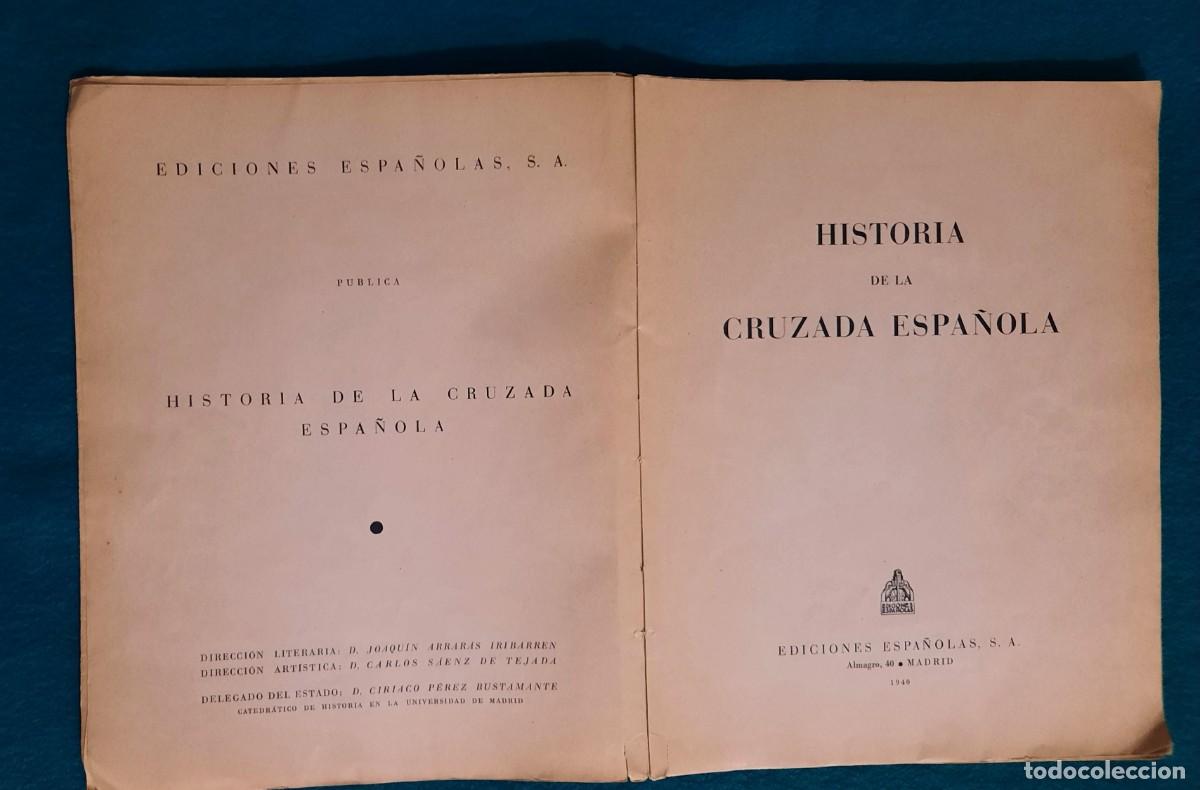 Libros de segunda mano: Historia de la cruzada Espa&ntilde;ola - Foto 6