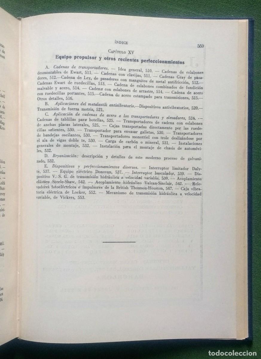 Libros de segunda mano: TRANSPORTES INDUSTRIALES - WILLIAMSON - 1950. - Foto 7