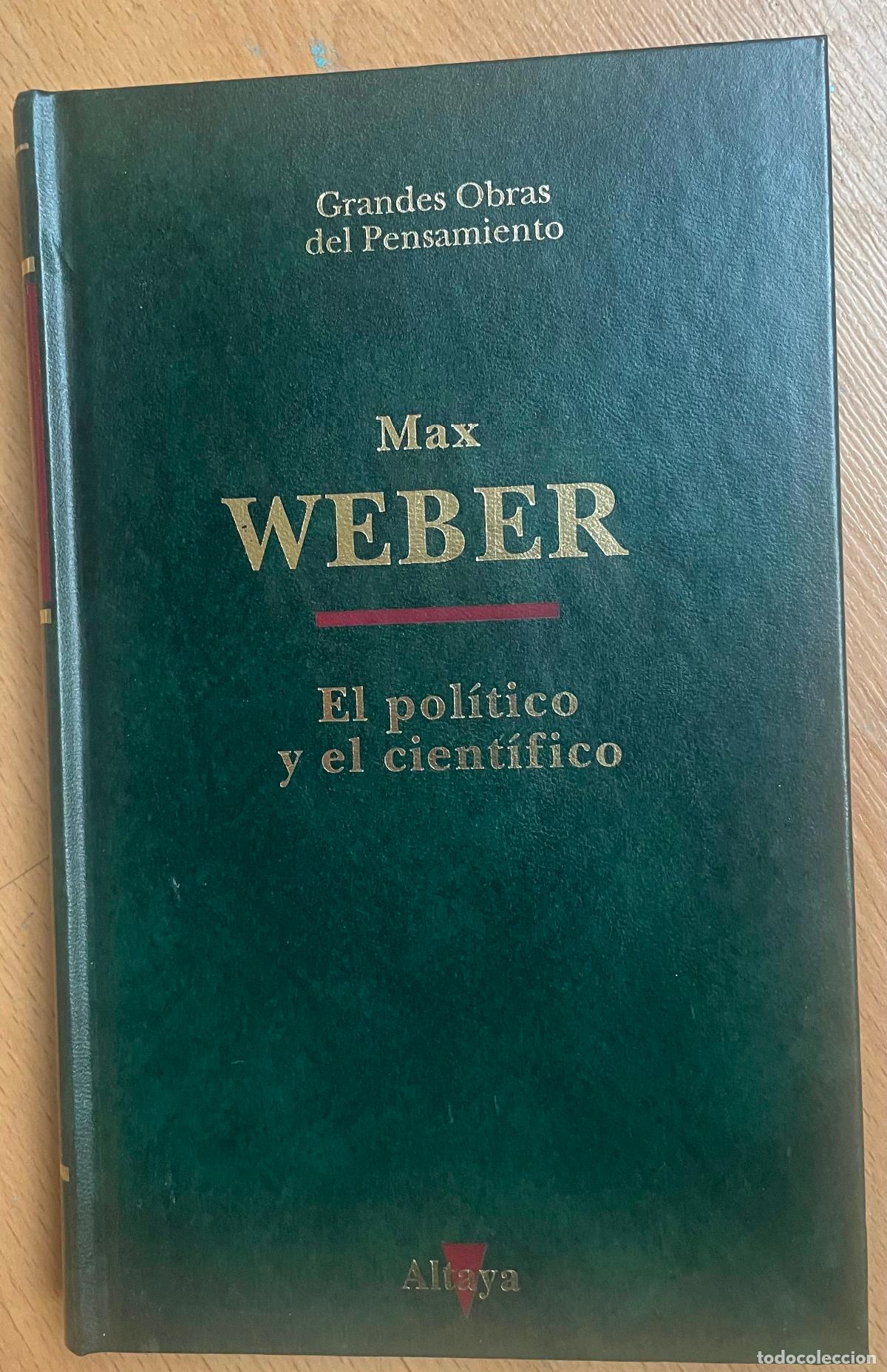 Libros de segunda mano: EL POLITICO Y EL CIENTIFICO, Max Weber - Foto 1