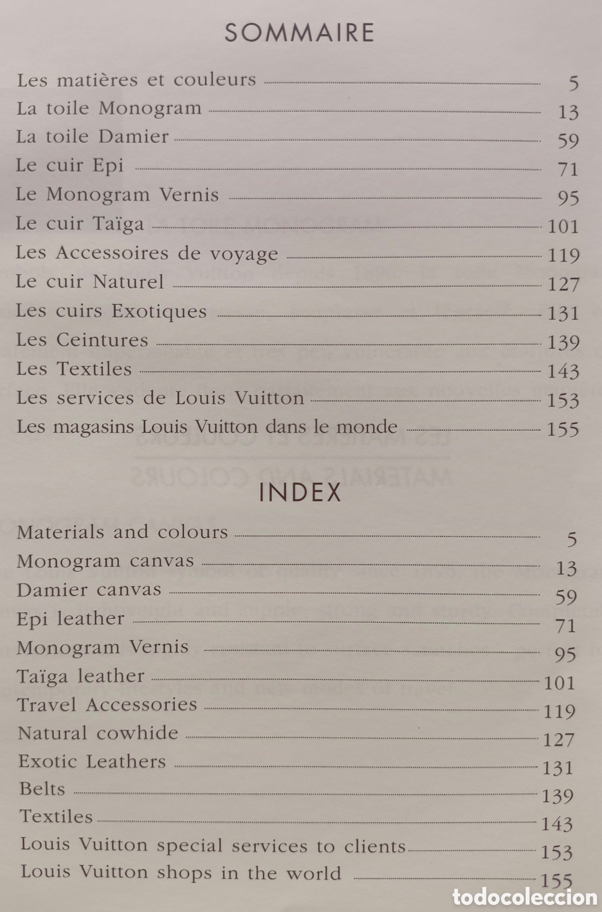 Libros de segunda mano: LOUIS VUITTON CATALOGUE CAT&Aacute;LOGO BROCHURE 1999 - Foto 2