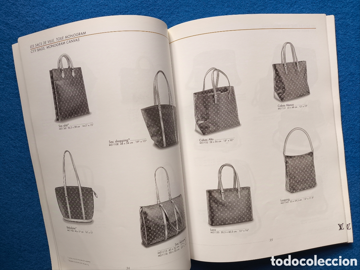 Libros de segunda mano: LOUIS VUITTON CATALOGUE CAT&Aacute;LOGO BROCHURE 1999 - Foto 5