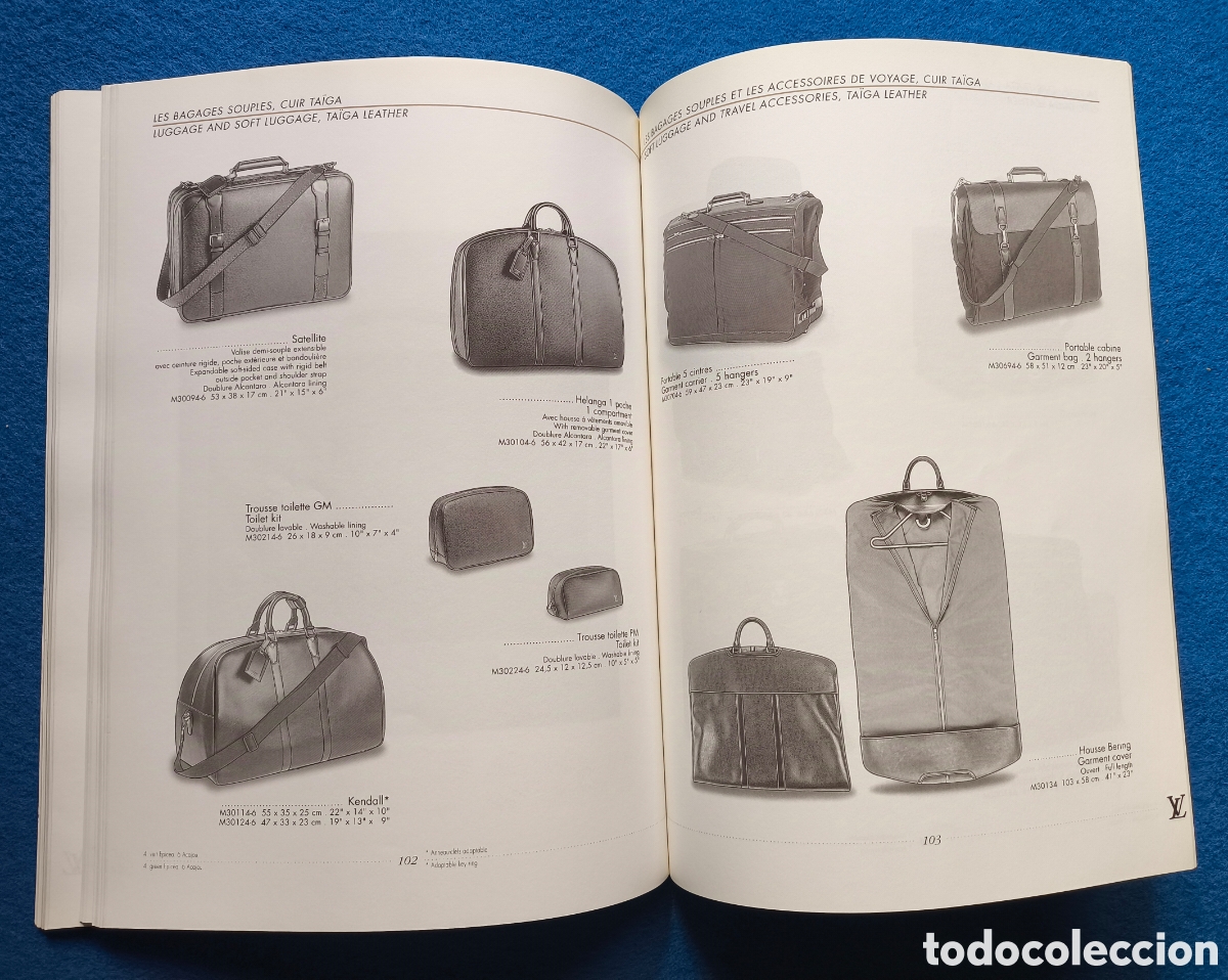 Libros de segunda mano: LOUIS VUITTON CATALOGUE CAT&Aacute;LOGO BROCHURE 1999 - Foto 7