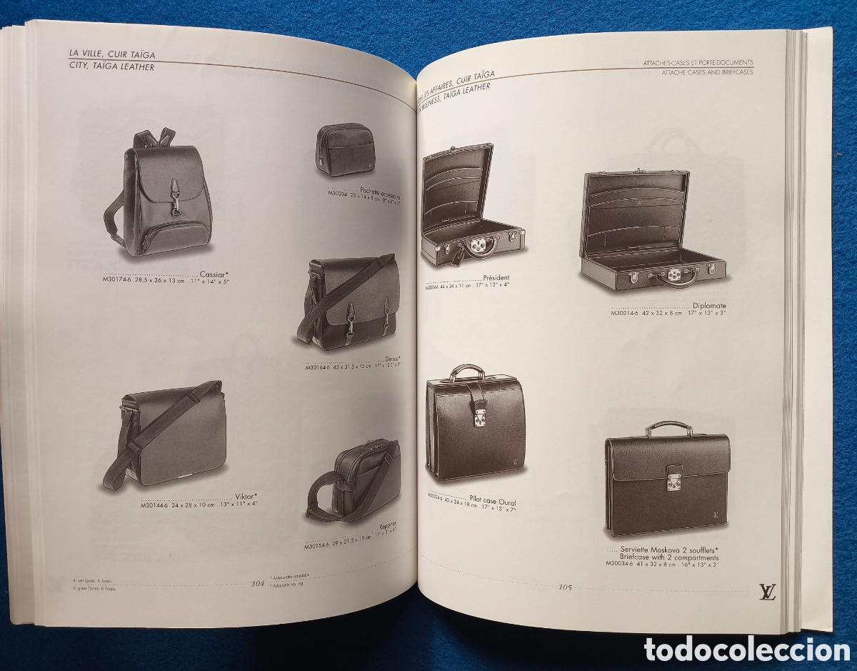 Libros de segunda mano: LOUIS VUITTON CATALOGUE CAT&Aacute;LOGO BROCHURE 1999 - Foto 9