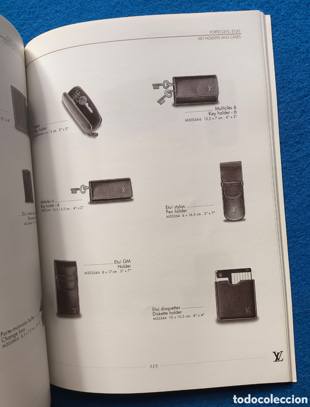 Libros de segunda mano: LOUIS VUITTON CATALOGUE CAT&Aacute;LOGO BROCHURE 1999 - Foto 13