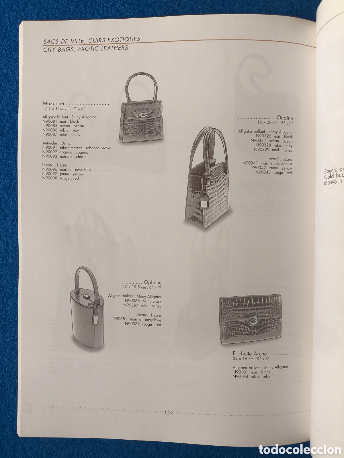 Libros de segunda mano: LOUIS VUITTON CATALOGUE CAT&Aacute;LOGO BROCHURE 1999 - Foto 15