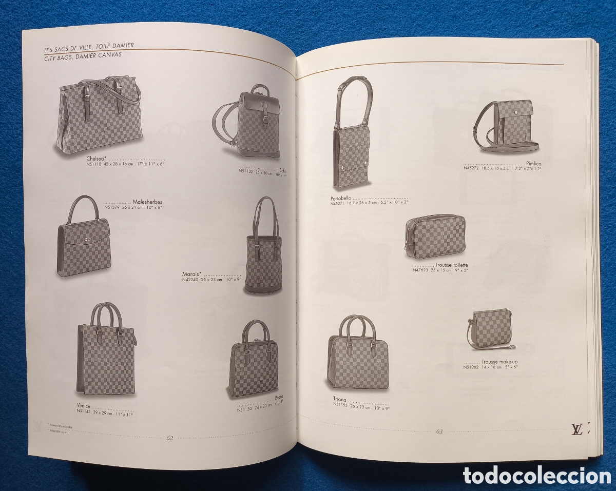 Libros de segunda mano: LOUIS VUITTON CATALOGUE CAT&Aacute;LOGO BROCHURE 1999 - Foto 16