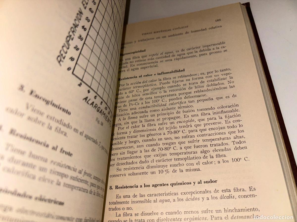 Libros de segunda mano: FIBRAS TEXTILES SINTETICAS RIUS SINTES - BOSCH - - Foto 4