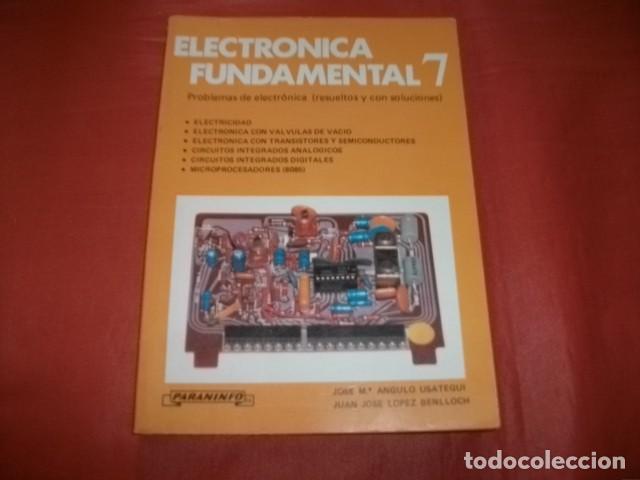 Libros de segunda mano: ELECTR&Oacute;NICA FUNDAMENTAL 7 (PARANINFO) - Foto 1