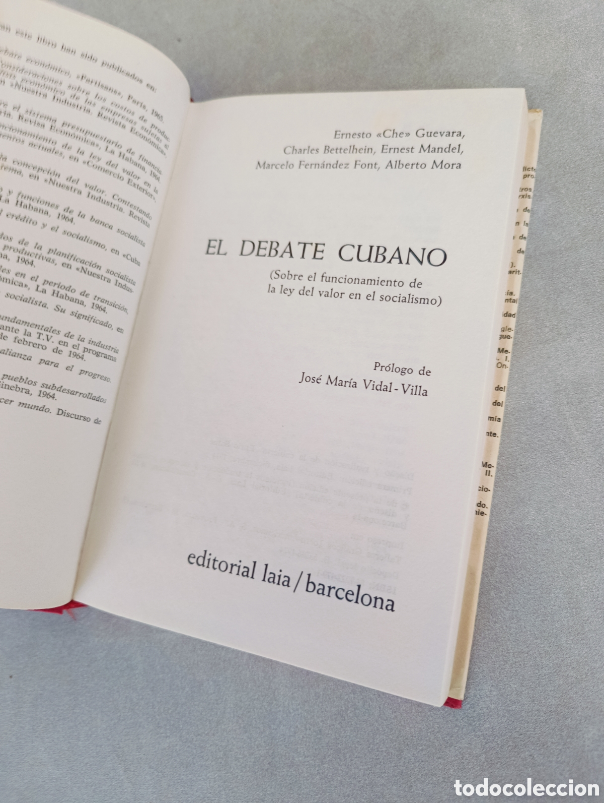 Libros de segunda mano: El debate cubano. Ernesto Che Guevara - Foto 4