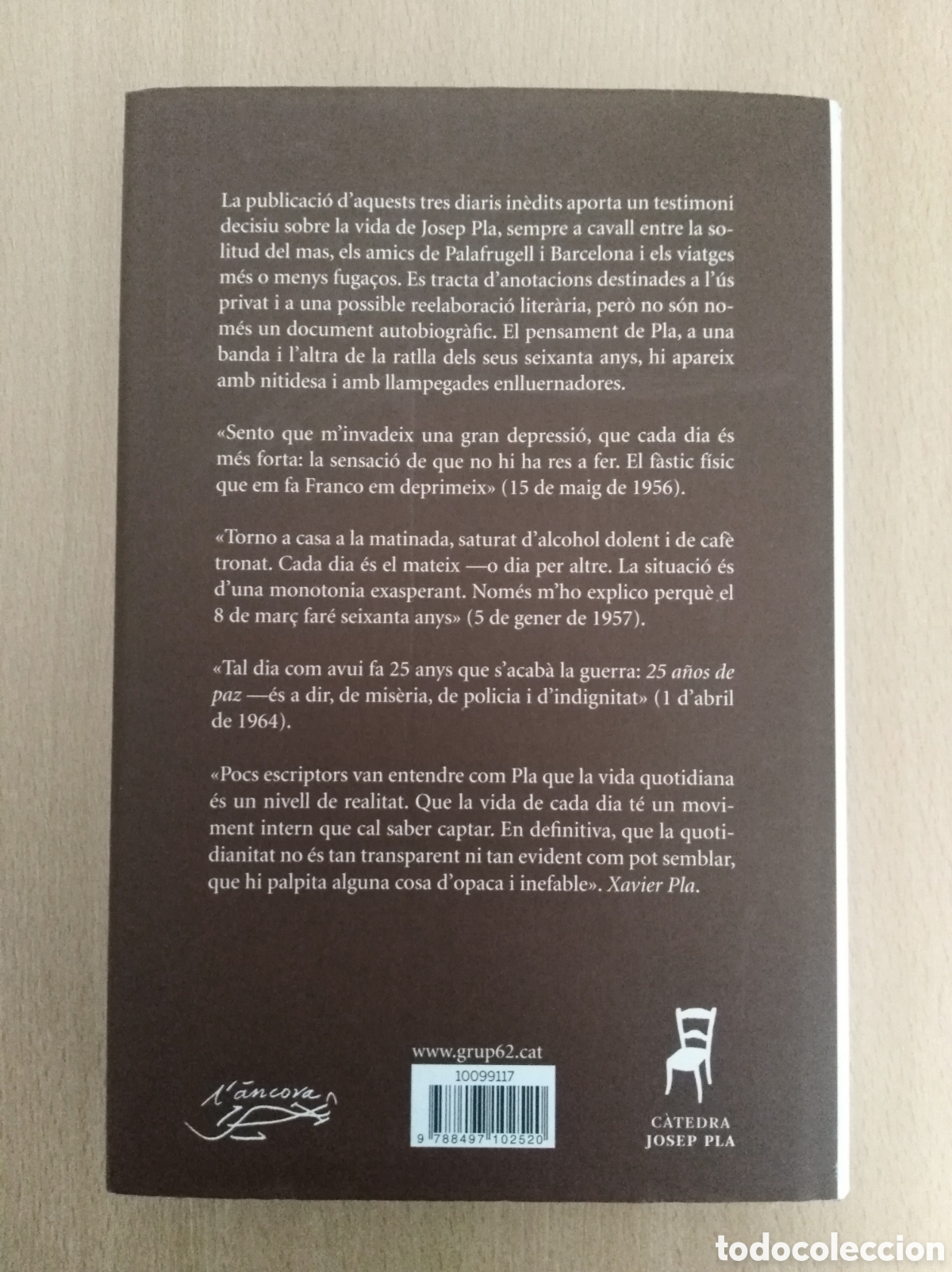 Libros de segunda mano: LA VIDA LENTA. Josep Pla - Foto 2