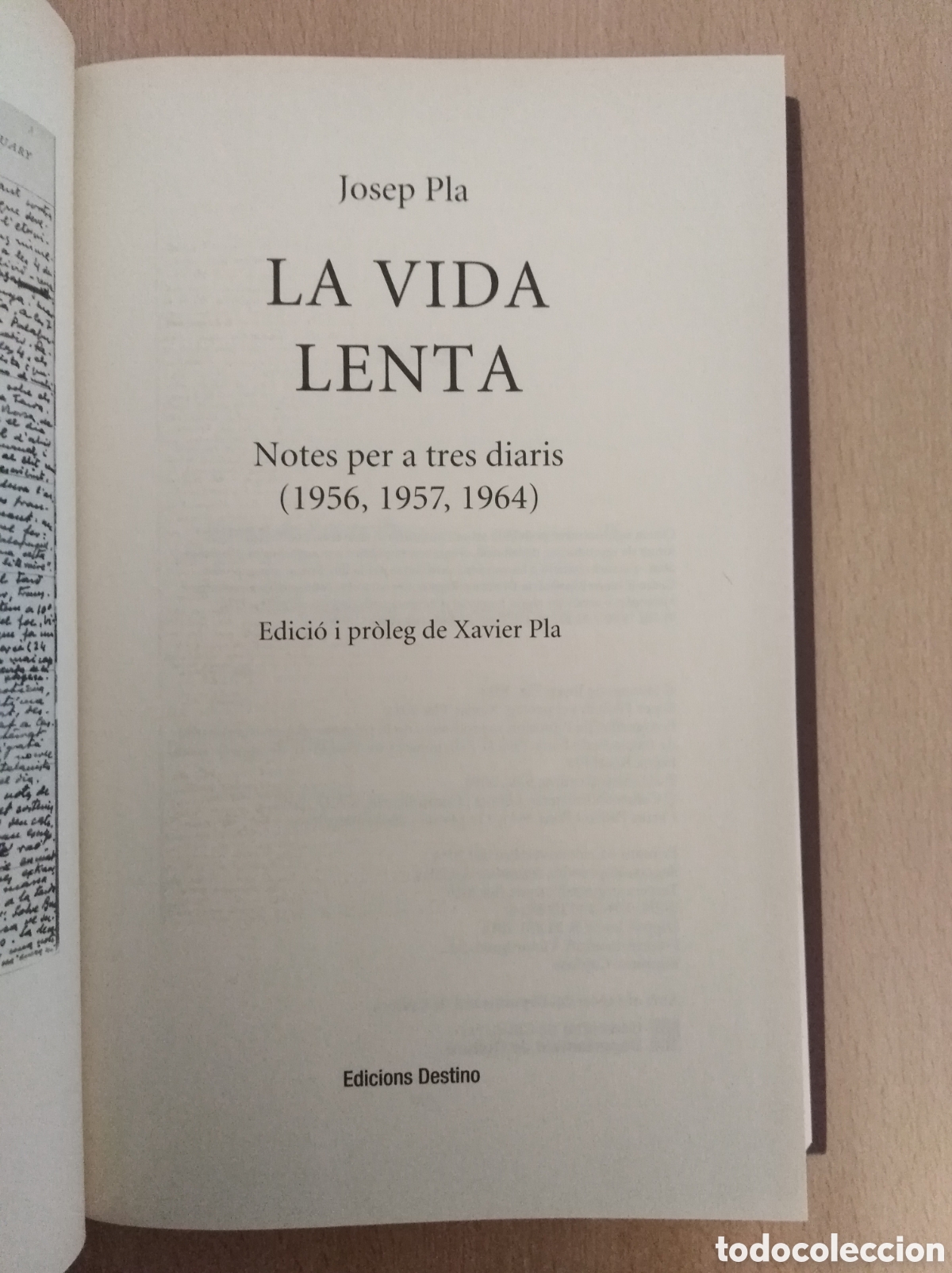 Libros de segunda mano: LA VIDA LENTA. Josep Pla - Foto 11