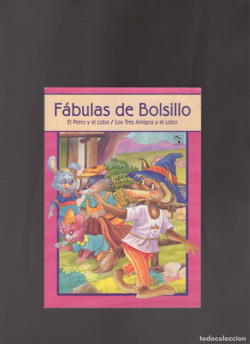 Second hand books: Bd. Colecci&oacute;n F&aacute;bulas de Bolsillo. El Perro y el Lobo / Los Tres Amigos y el Lobo