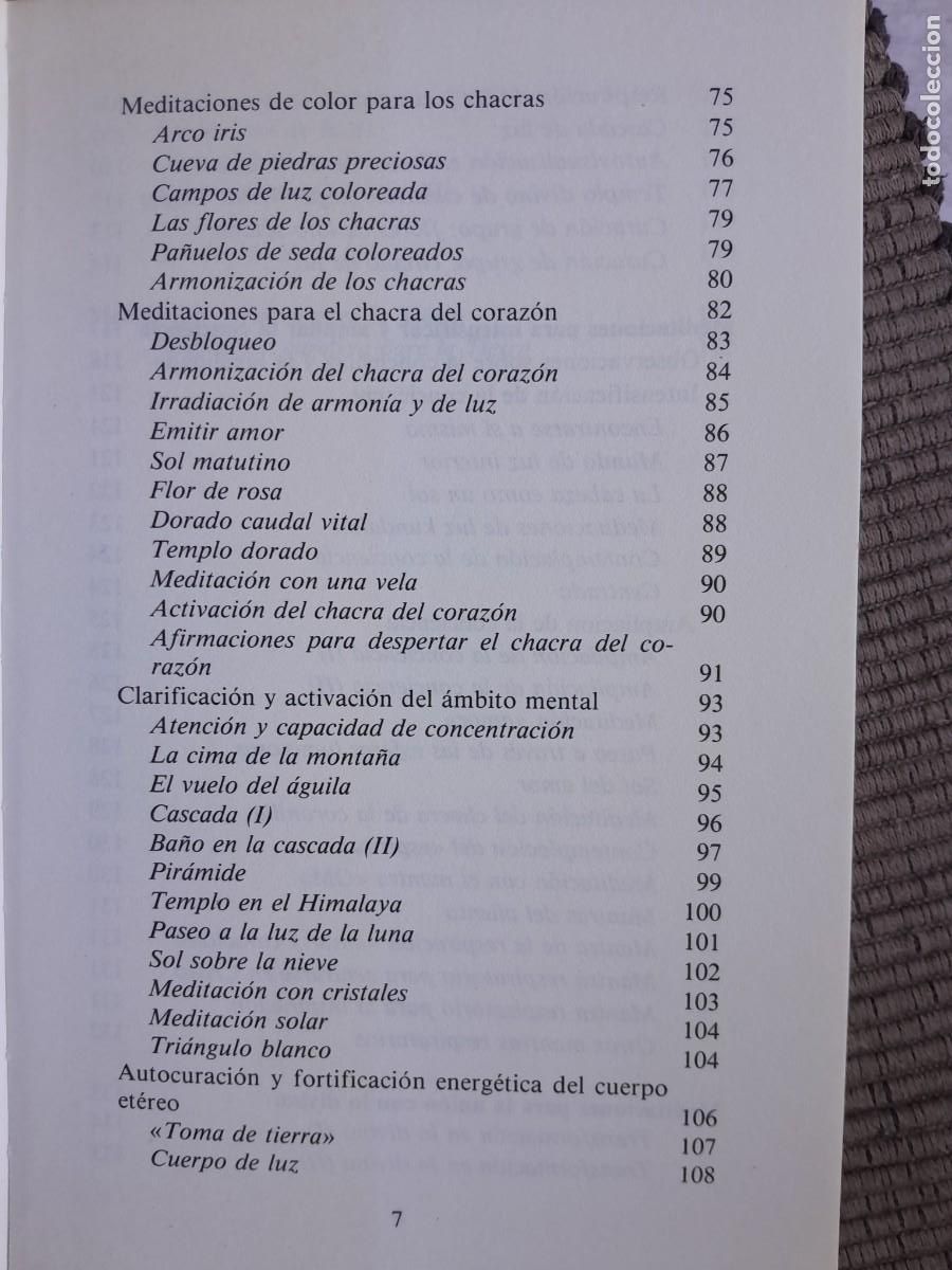 Libros de segunda mano: MEDITAR CON IMAGENES. GABY ROSSBACH. ELFOS 1994. - Foto 7