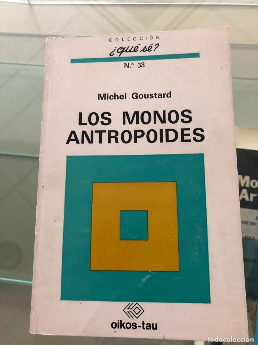 Libros de segunda mano: Los monos antrop&oacute;ides. Michel Goustard - Foto 1