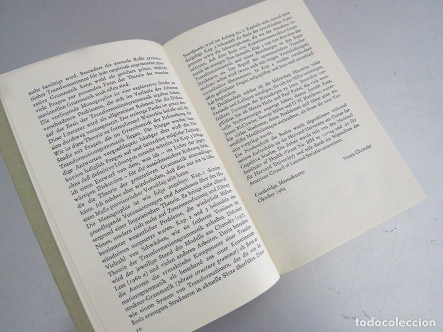 Libros de segunda mano: ASPEKTE DER SYNTAX-THEORIE. NOAM CHOMSKY. 1970 - Foto 4