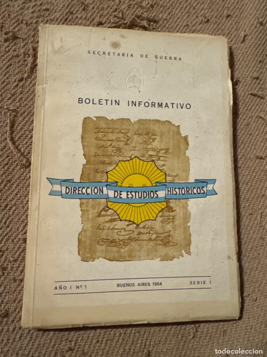 Second hand books: Bolet&iacute;n informativo secretar&iacute;a de guerra direcci&oacute;n de estudios historicos