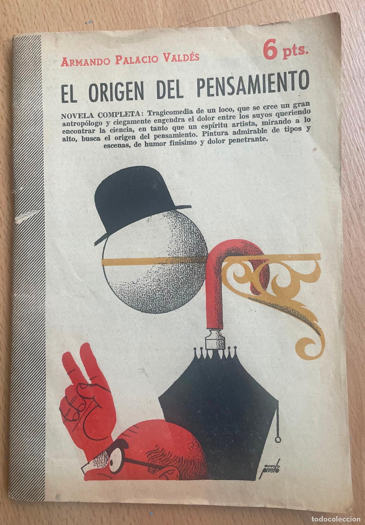 Libros de segunda mano: EL ORIGEN DEL PENSAMIENTO Armando Palacio Valdes - Foto 1