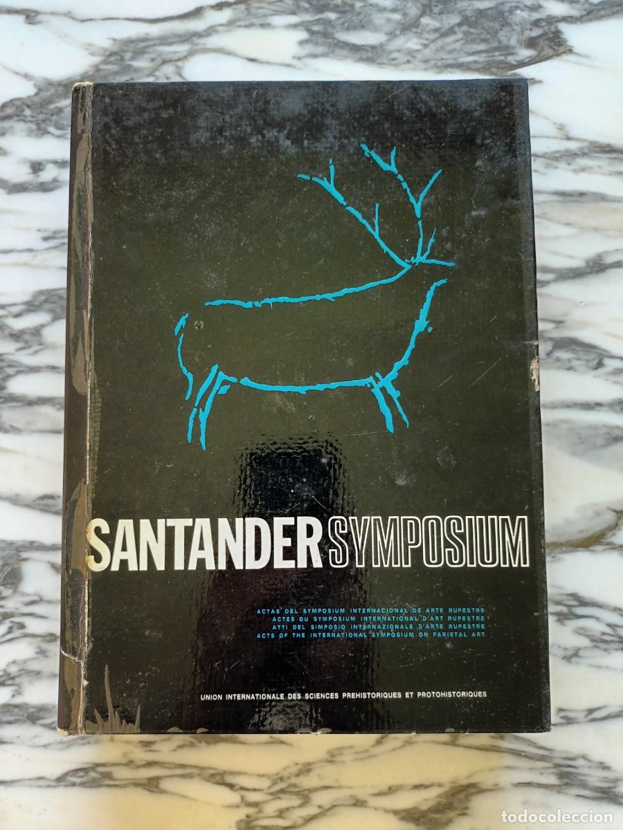 Libros de segunda mano: ACTAS DEL SYMPOSIUM INTERNACIONAL DE ARTE RUPESTRE - SSNTANDER - 1973 - Foto 1