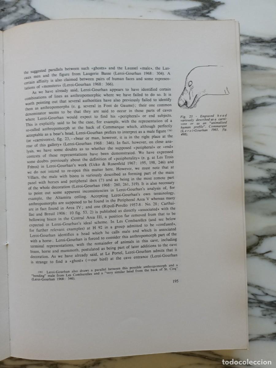 Libros de segunda mano: ACTAS DEL SYMPOSIUM INTERNACIONAL DE ARTE RUPESTRE - SSNTANDER - 1973 - Foto 6