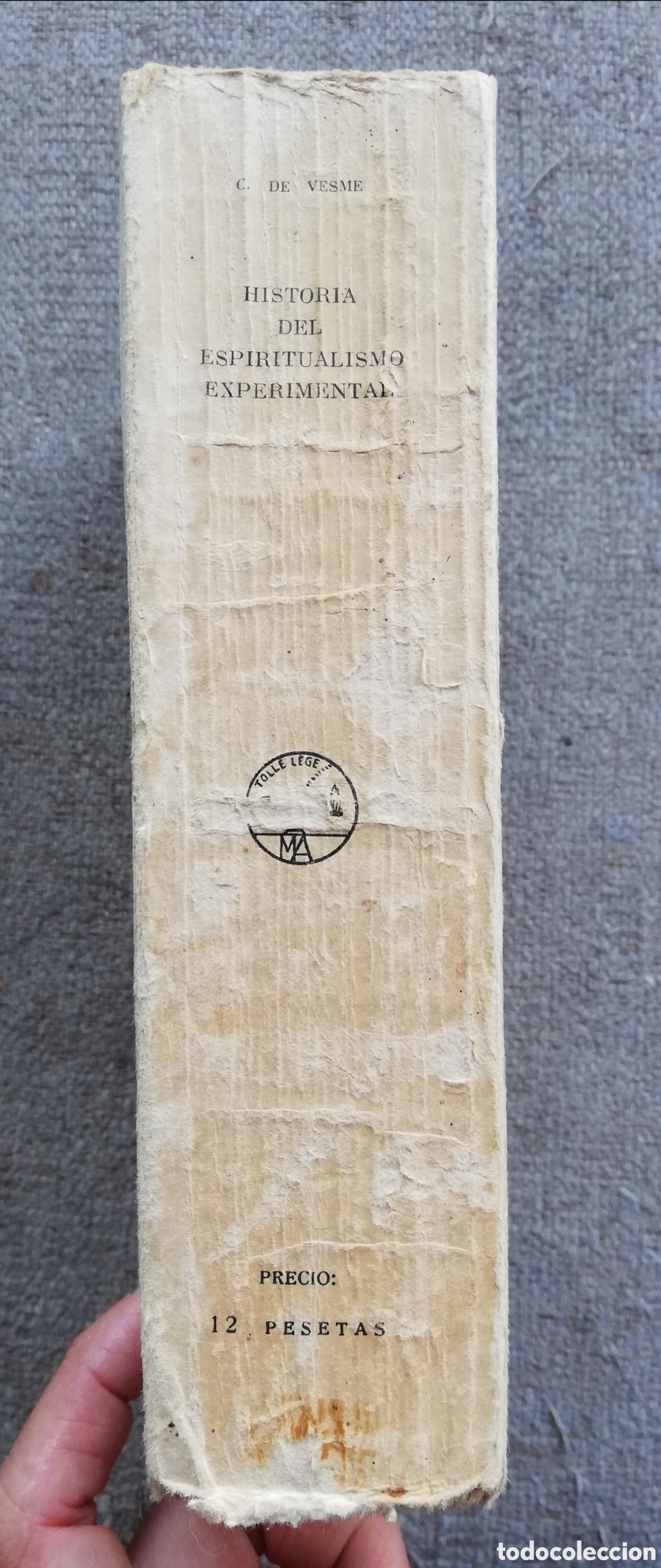 Libros de segunda mano: Historia del espiritualismo experimental, de C. De Vesme - Foto 2