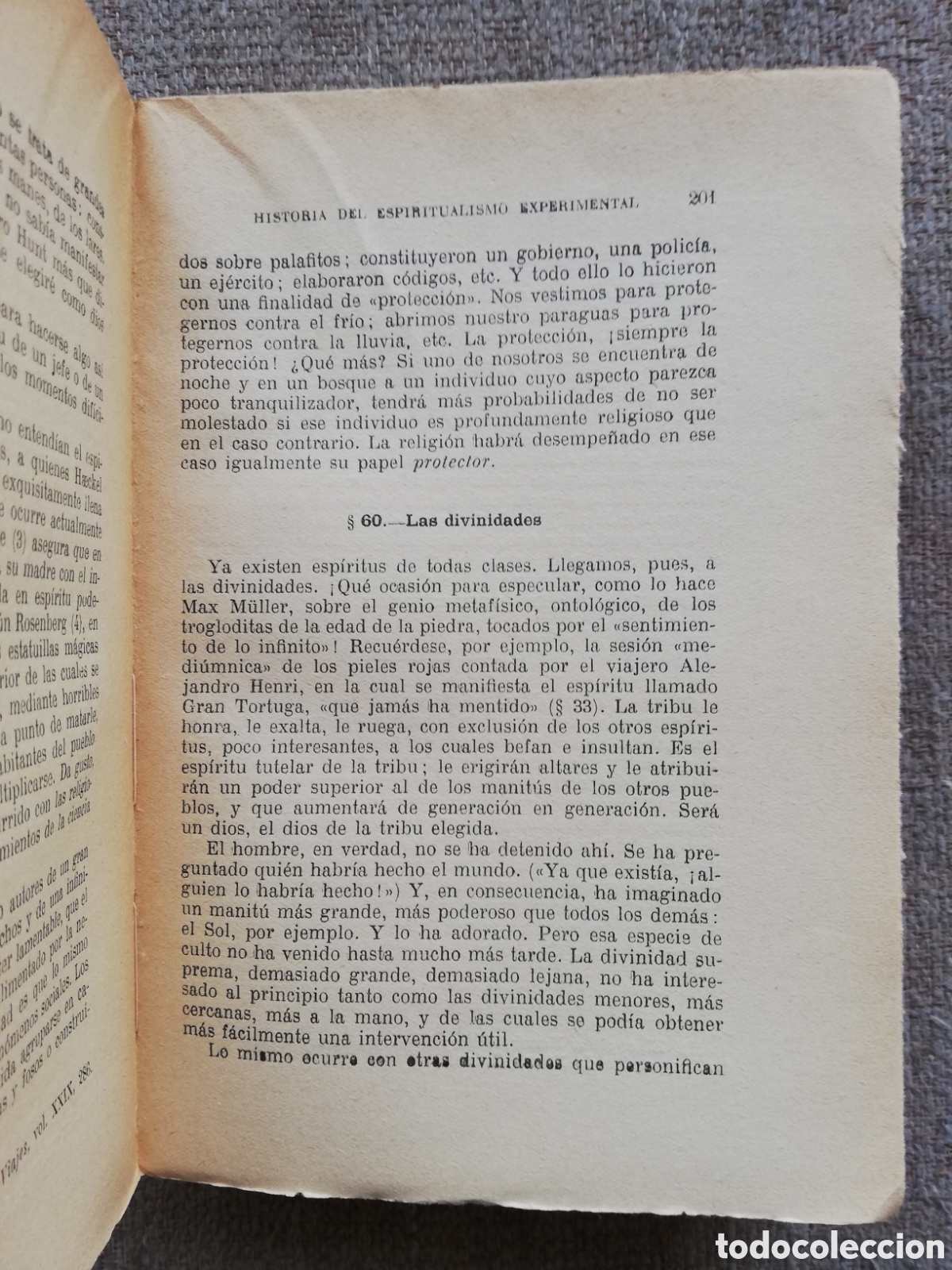 Libros de segunda mano: Historia del espiritualismo experimental, de C. De Vesme - Foto 4