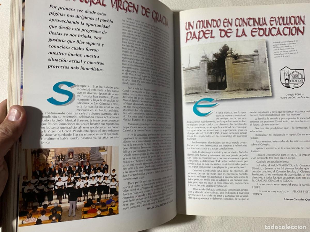 Libros de segunda mano: BIAR FIESTAS DE MOROS Y CRISTIANOS DE 1997 - Foto 7