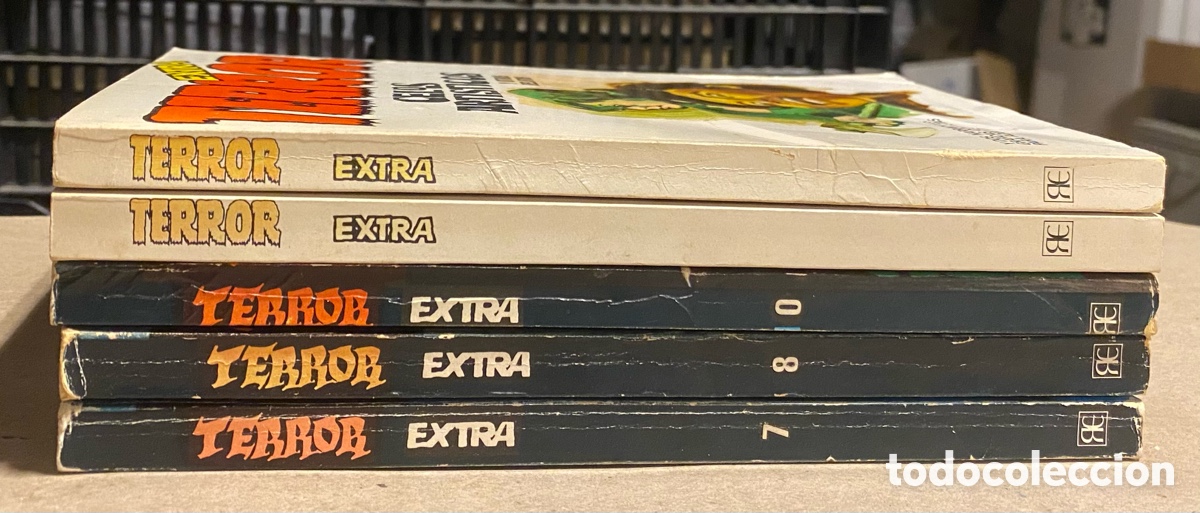 Libros de segunda mano: COLECCI&Oacute;N EXTRA TERROR. LOTE DE 5 EJEMPLARES. RUMEO EDITOR 1969. - Foto 2