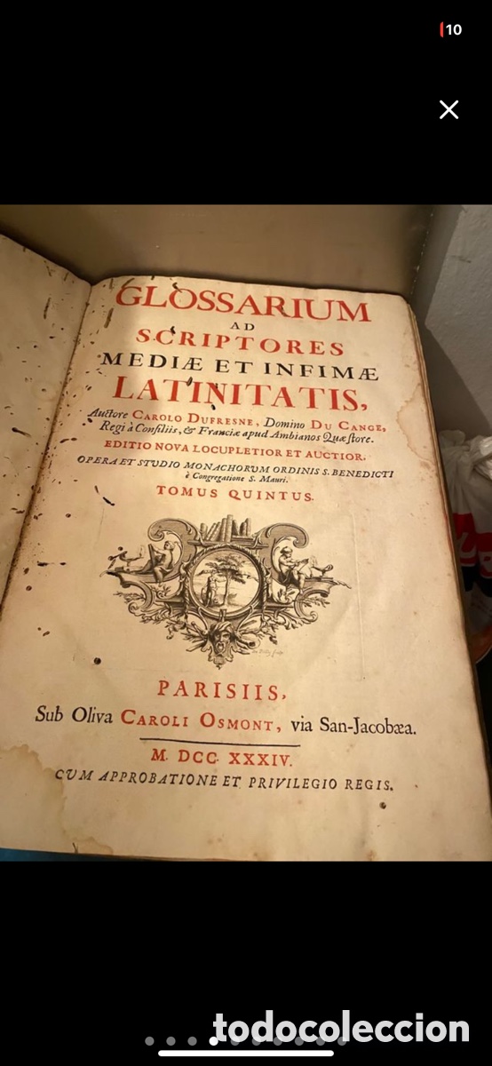 Libros de segunda mano: Libros de colecci&oacute;n muy antiguos - Foto 4