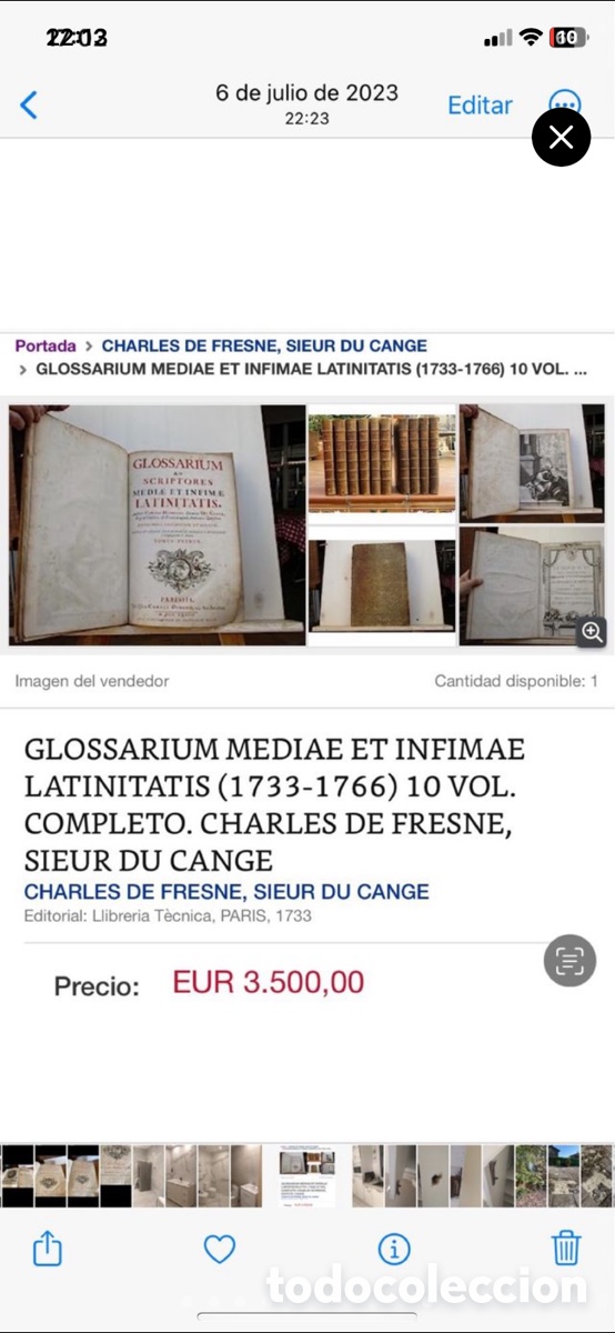 Libros de segunda mano: Libros de colecci&oacute;n muy antiguos - Foto 10