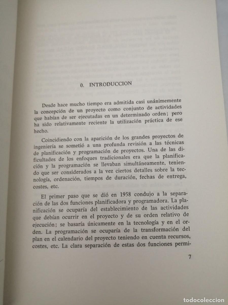 Libros de segunda mano: Elaboraci&oacute;n y an&aacute;lisis de redes para la programaci&oacute;n de Proyectos - Foto 3