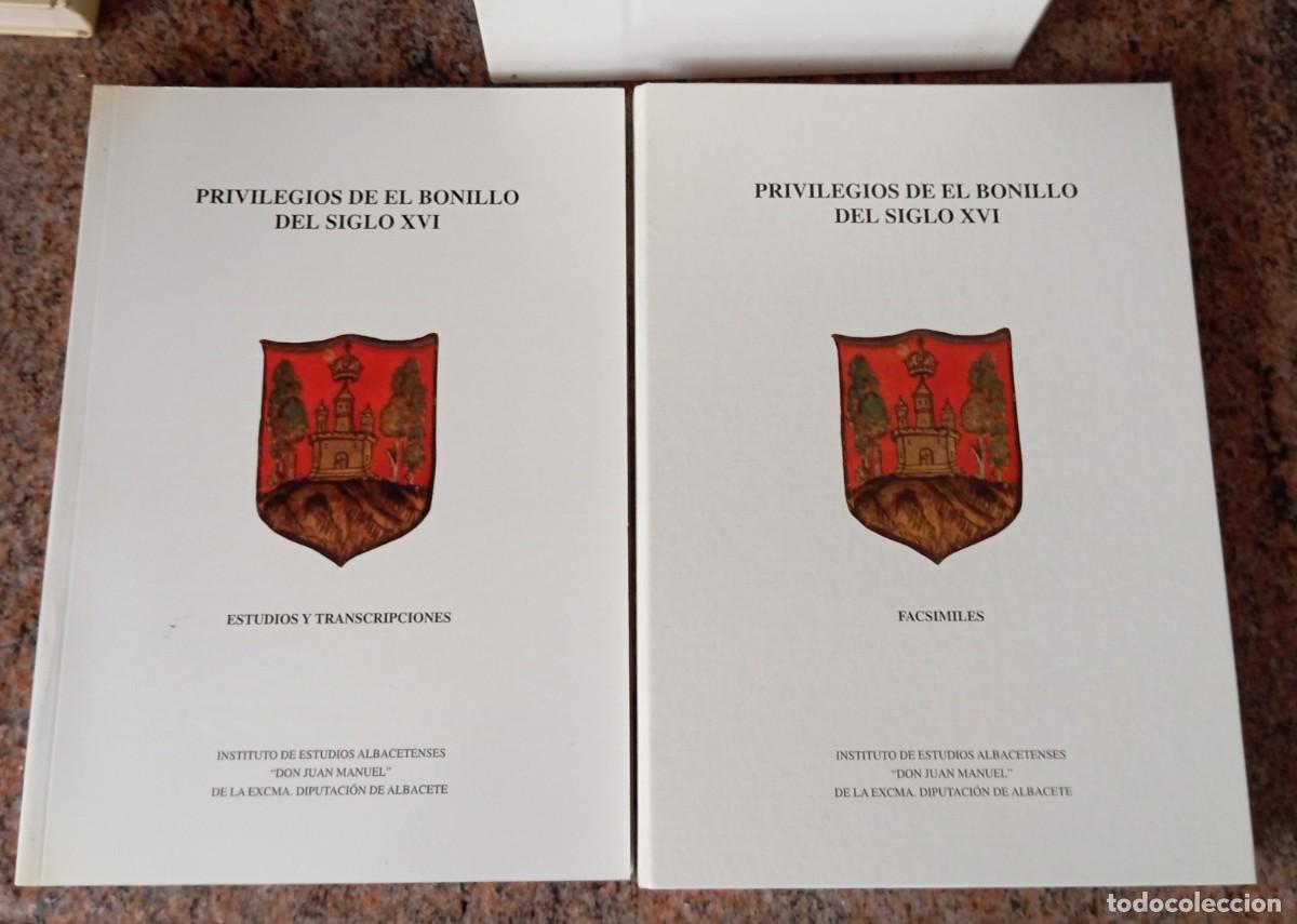 Libros de segunda mano: PRIVILEGIOS DE EL BONILLO DEL SIGLO XVI - Foto 3