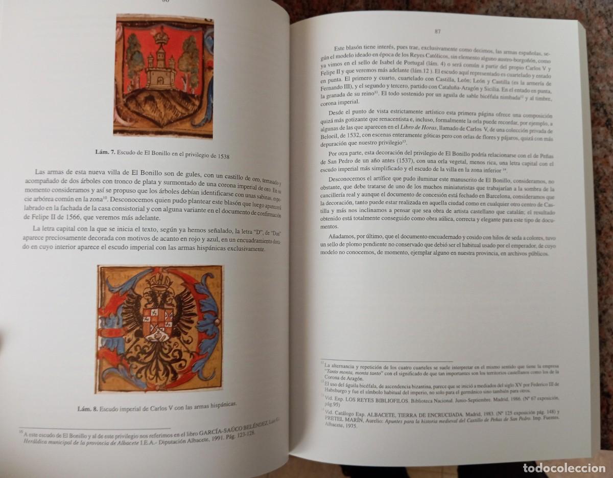 Libros de segunda mano: PRIVILEGIOS DE EL BONILLO DEL SIGLO XVI - Foto 4