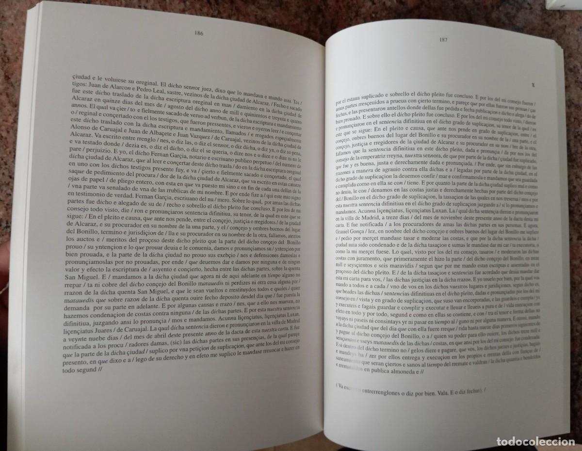 Libros de segunda mano: PRIVILEGIOS DE EL BONILLO DEL SIGLO XVI - Foto 5