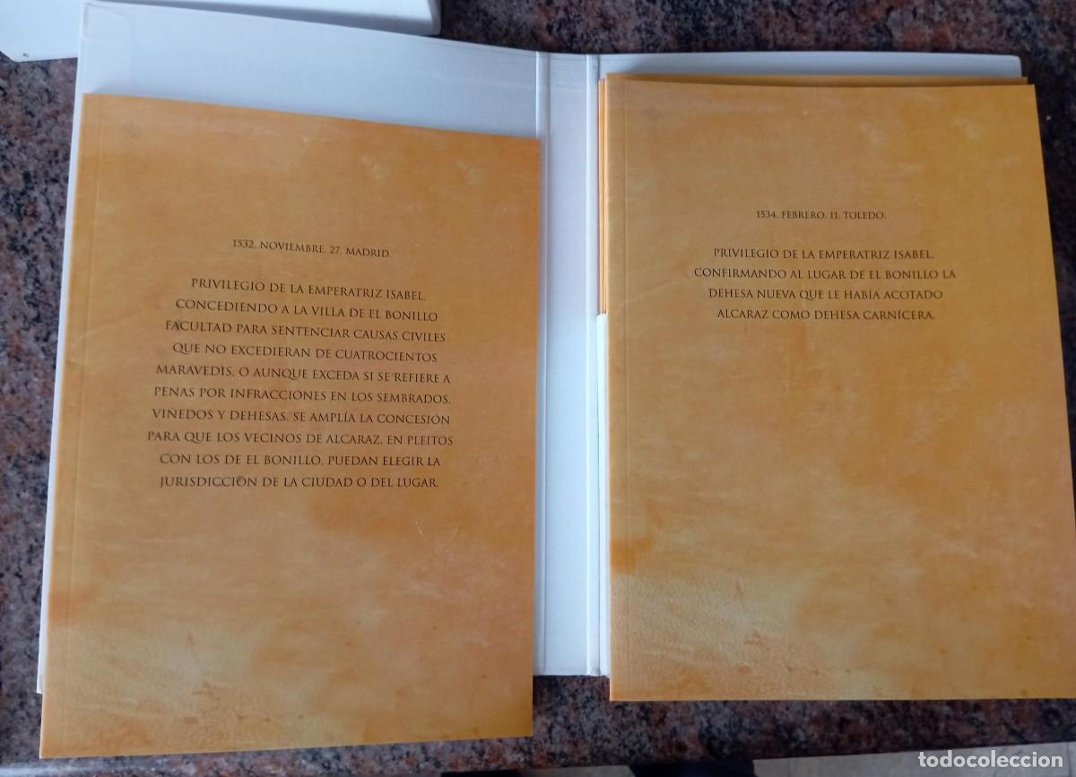 Libros de segunda mano: PRIVILEGIOS DE EL BONILLO DEL SIGLO XVI - Foto 7